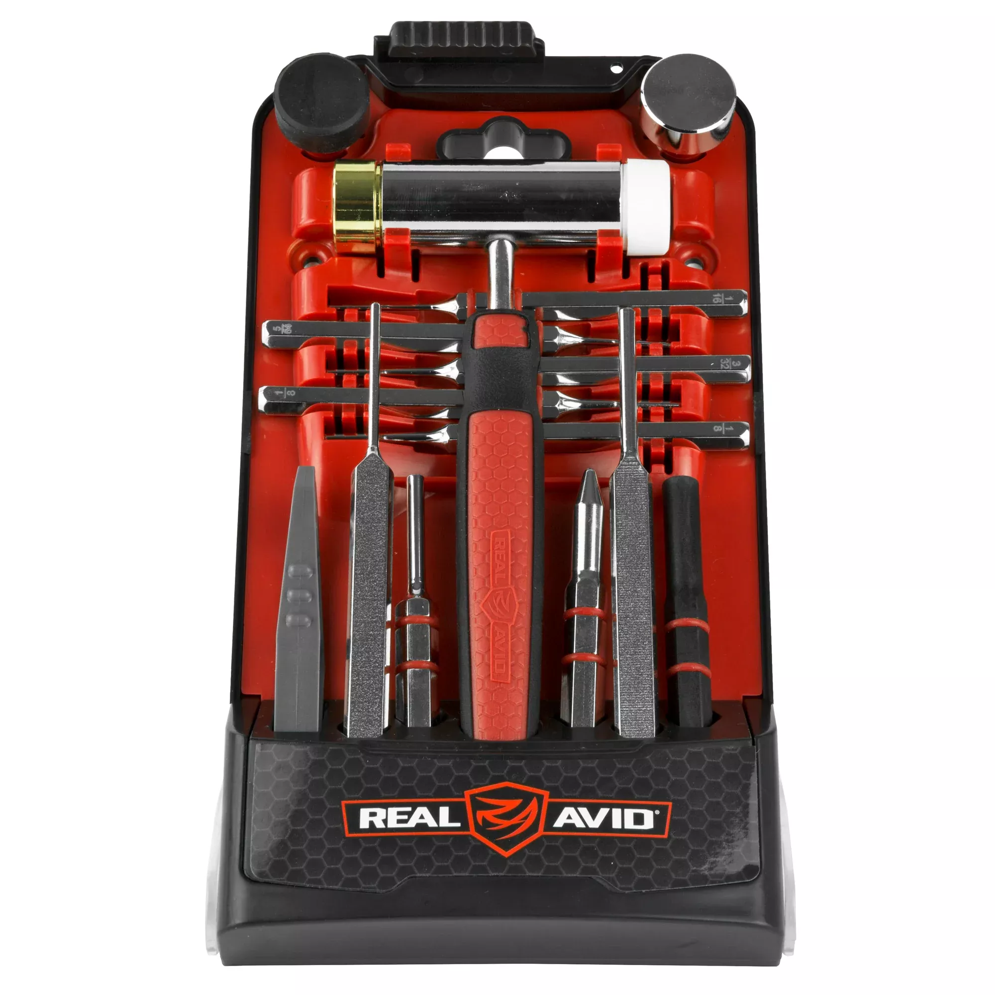 Real Avid Accu-Punch Hammer & AR15 Pin Punch Set – .223/5.56 Maintenance Tool