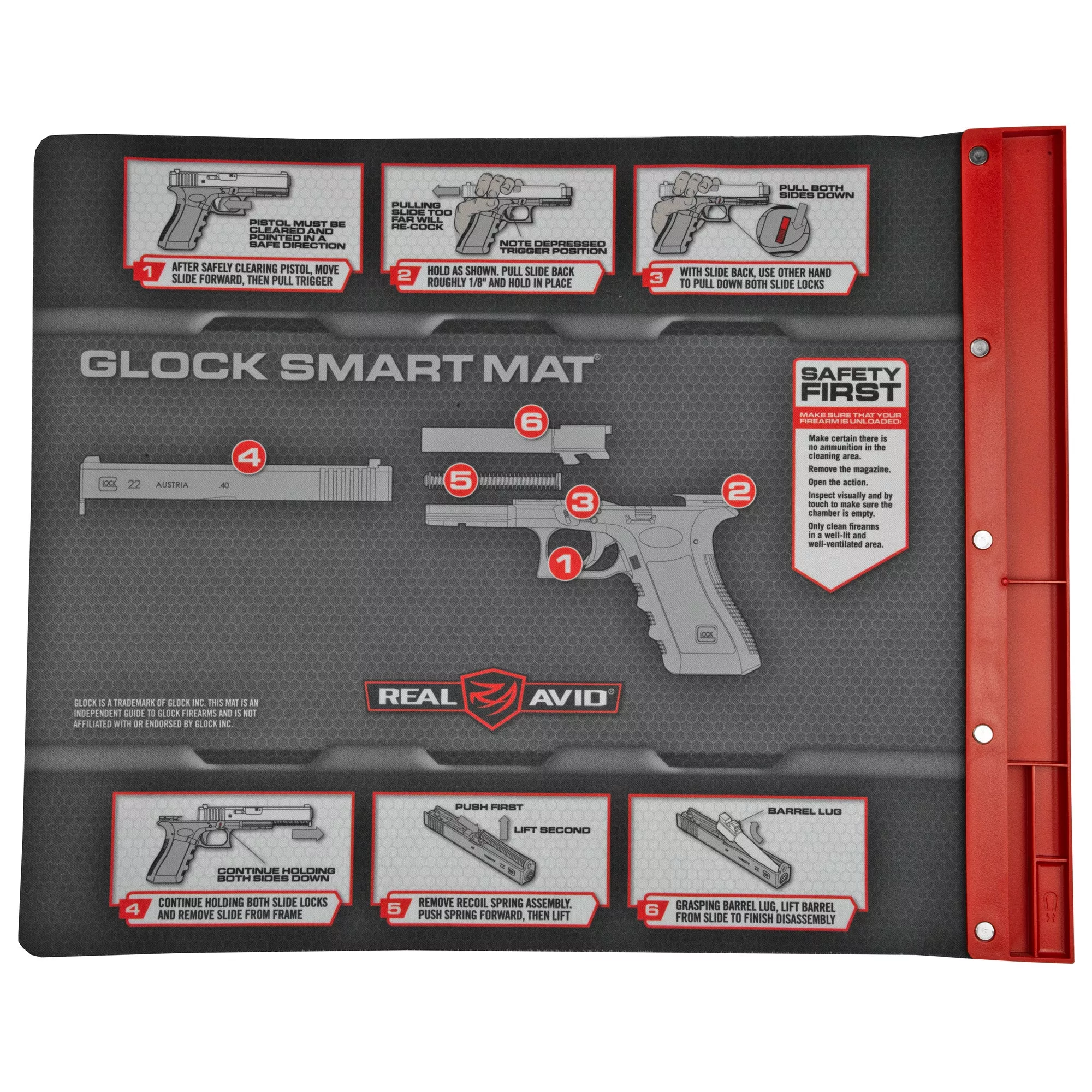 Real Avid For Glock Smart Mat – Glock-Specific Cleaning Mat