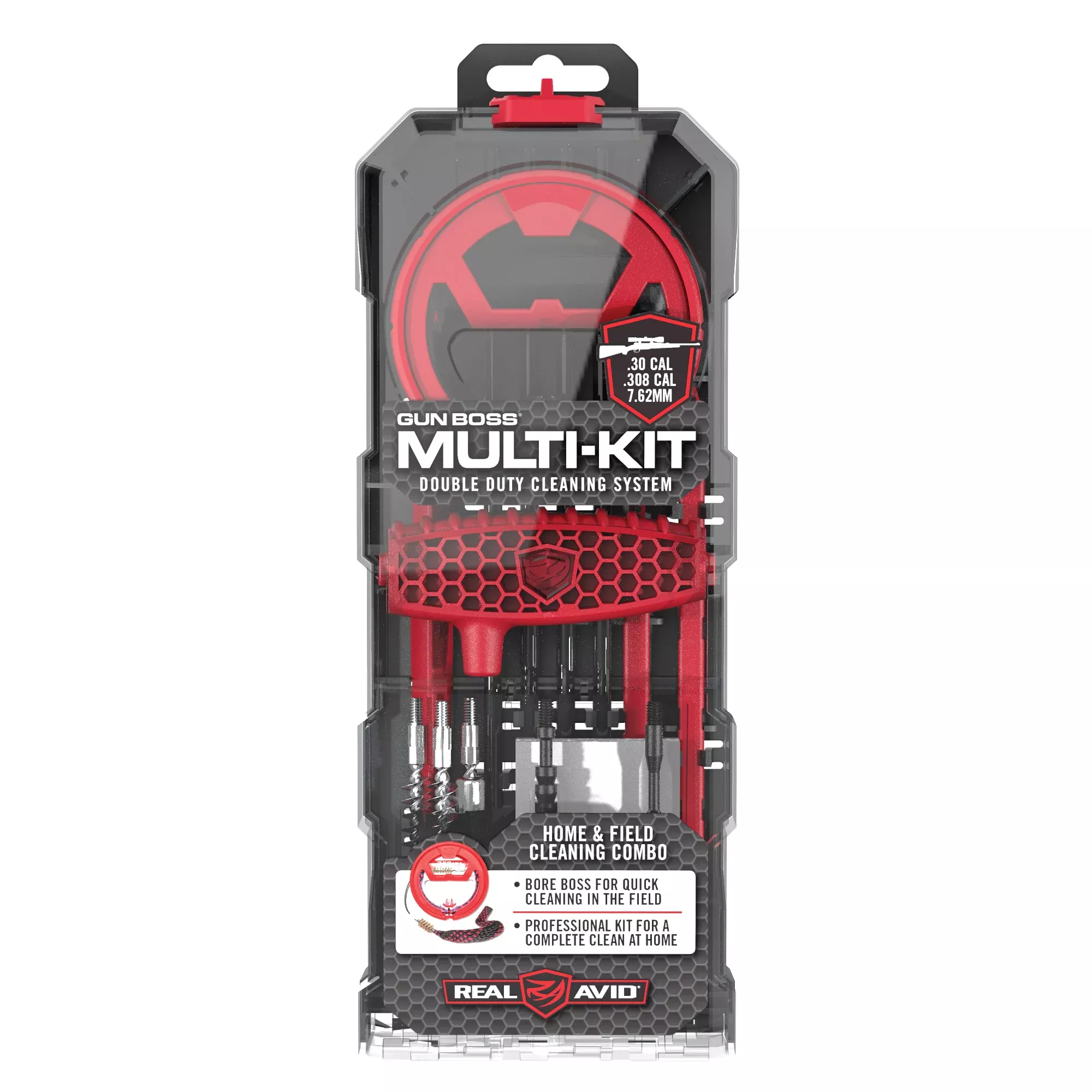 Real Avid Gun Boss Multi Kit .308/7.62 – Portable Cleaning System