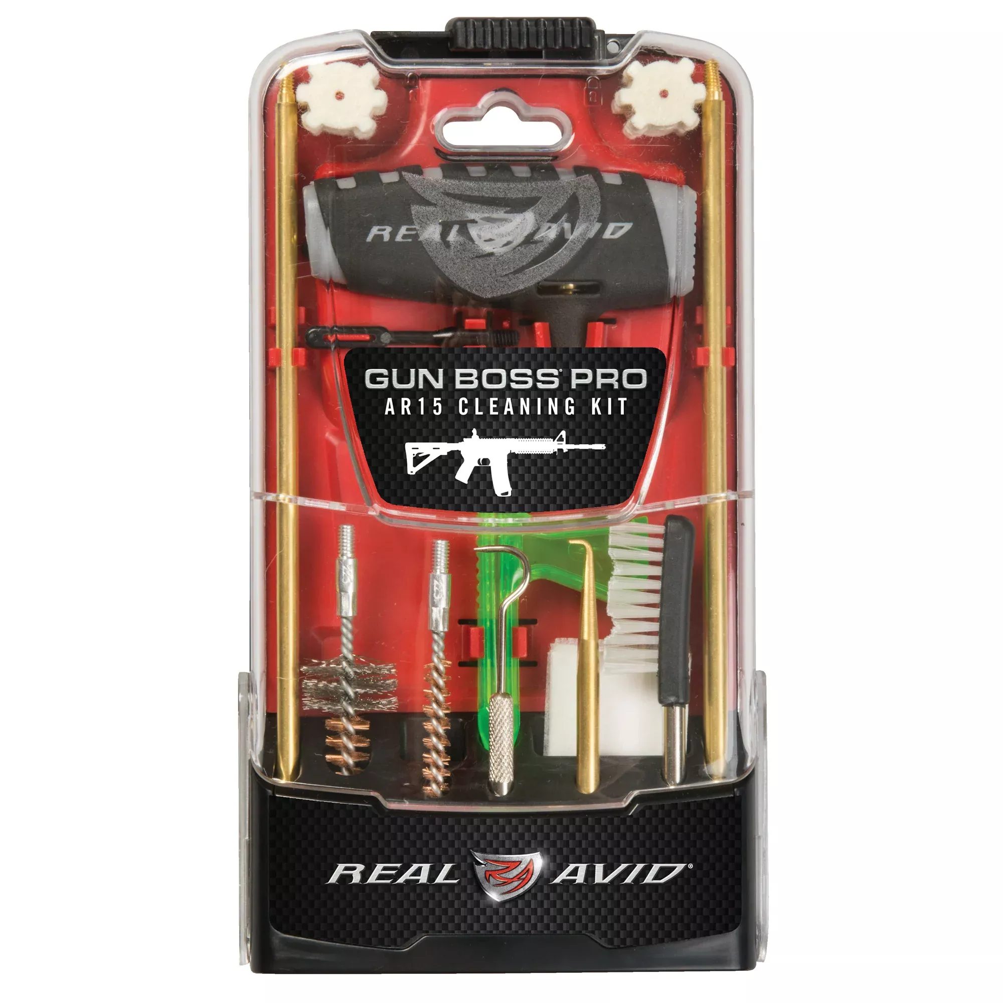 Real Avid Gun Boss Pro AR-15 Cleaning Kit – Complete AR-15 Maintenance System