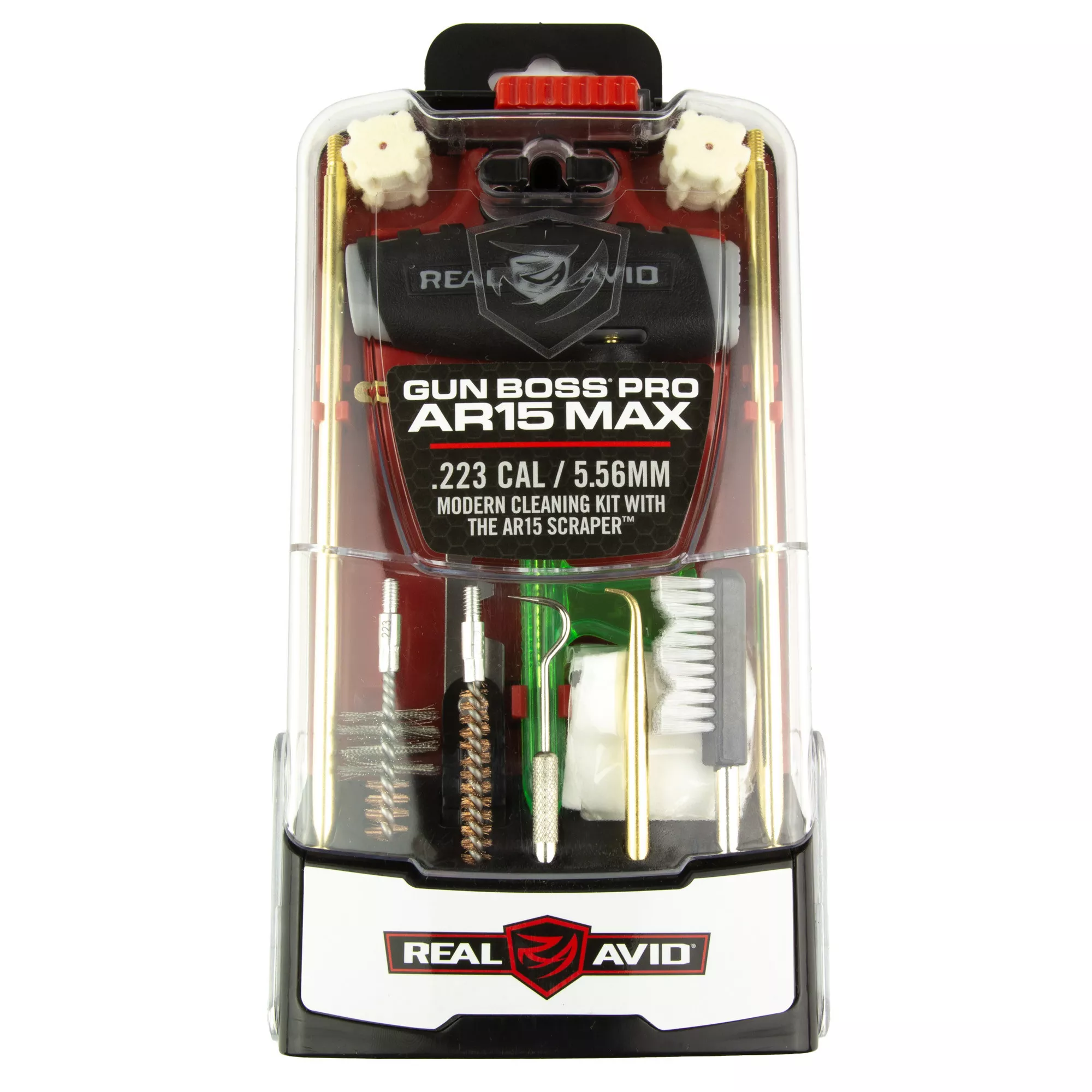 Real Avid Gun Boss PRO AR-15 Max Cleaning Kit 18Pc