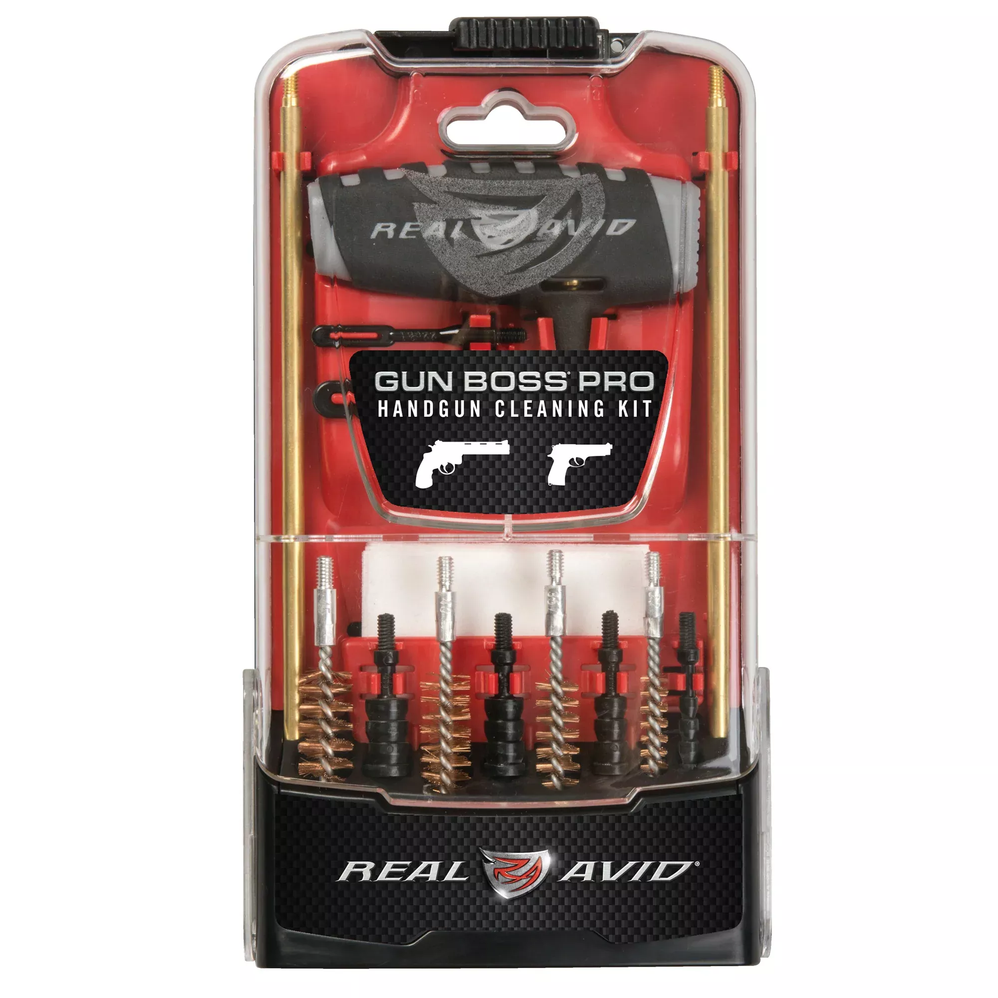 Real Avid Gun Boss Pro Handgun Cleaning Kit – Multi-Caliber