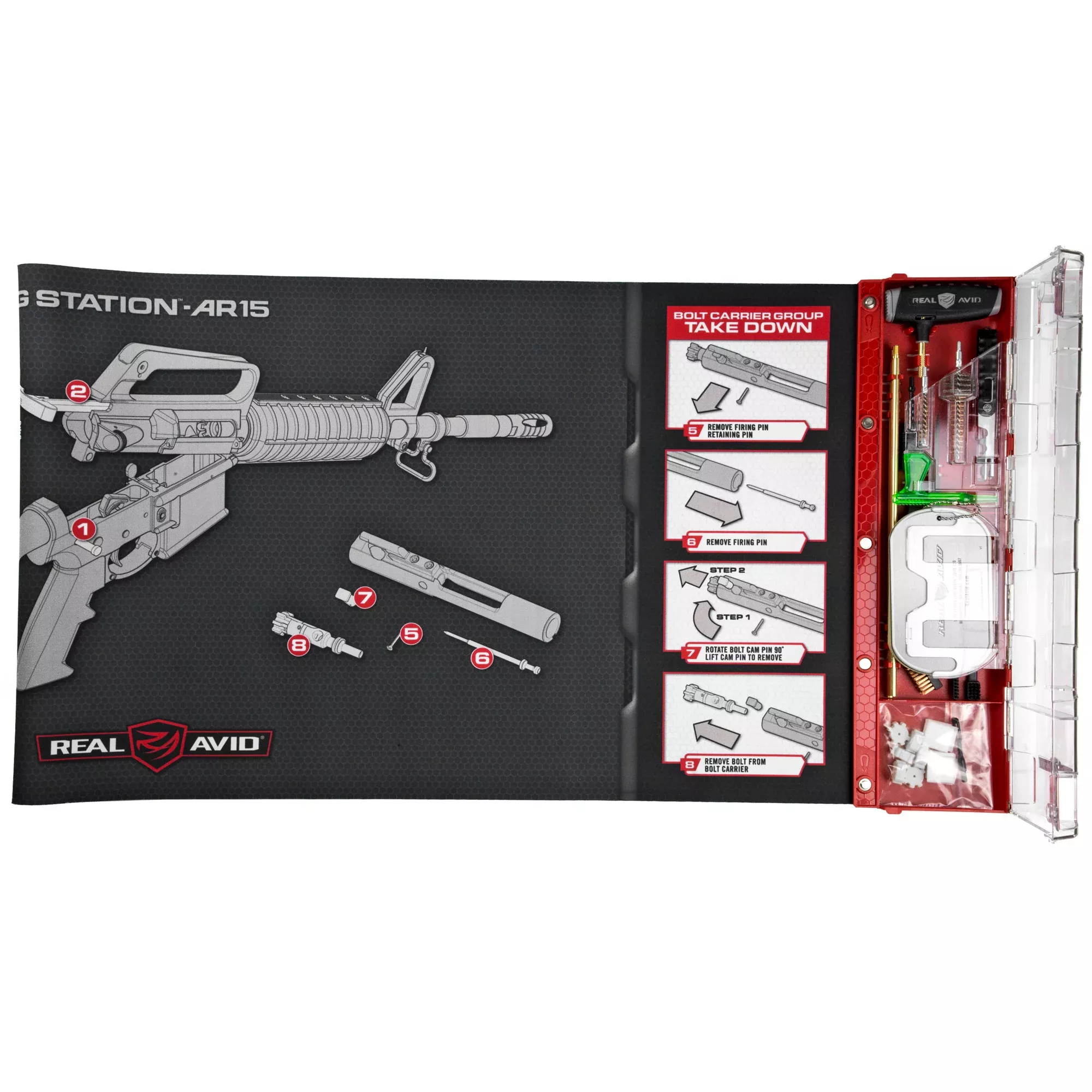 Real Avid Master Cleaning Station – Universal Firearms Cleaning Workbench
