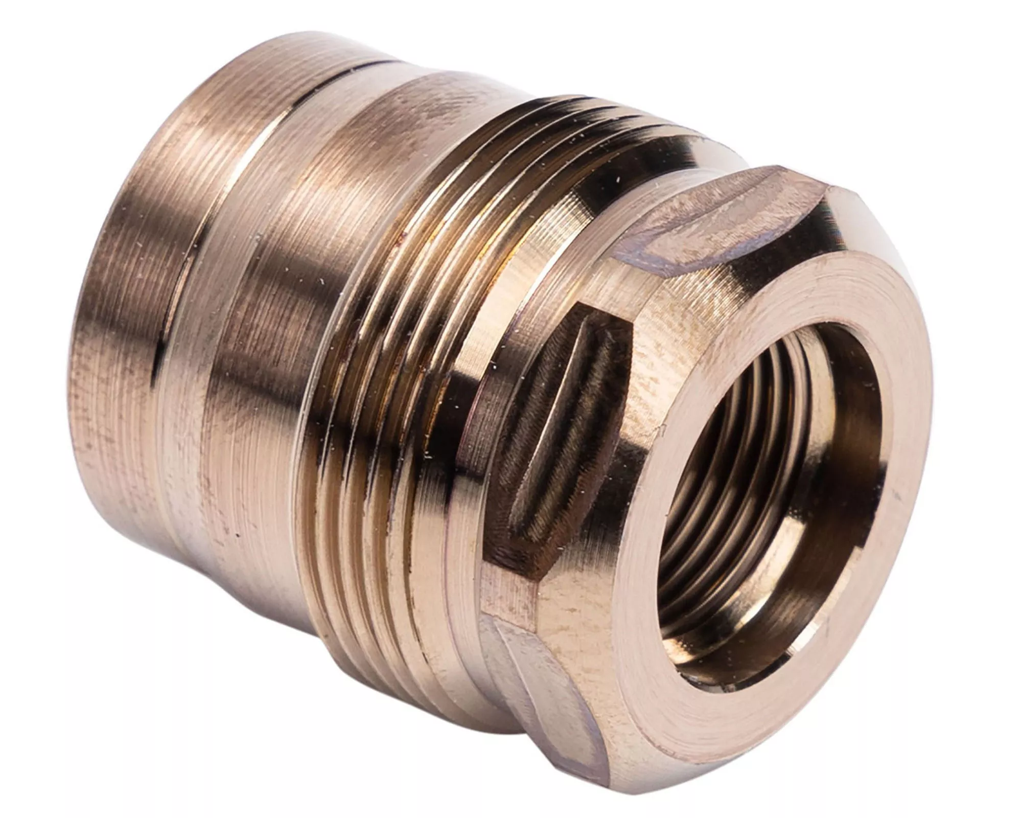 Rearden Muzzle Device Mini PB Mount Square 1/2X28 Heat Treat
