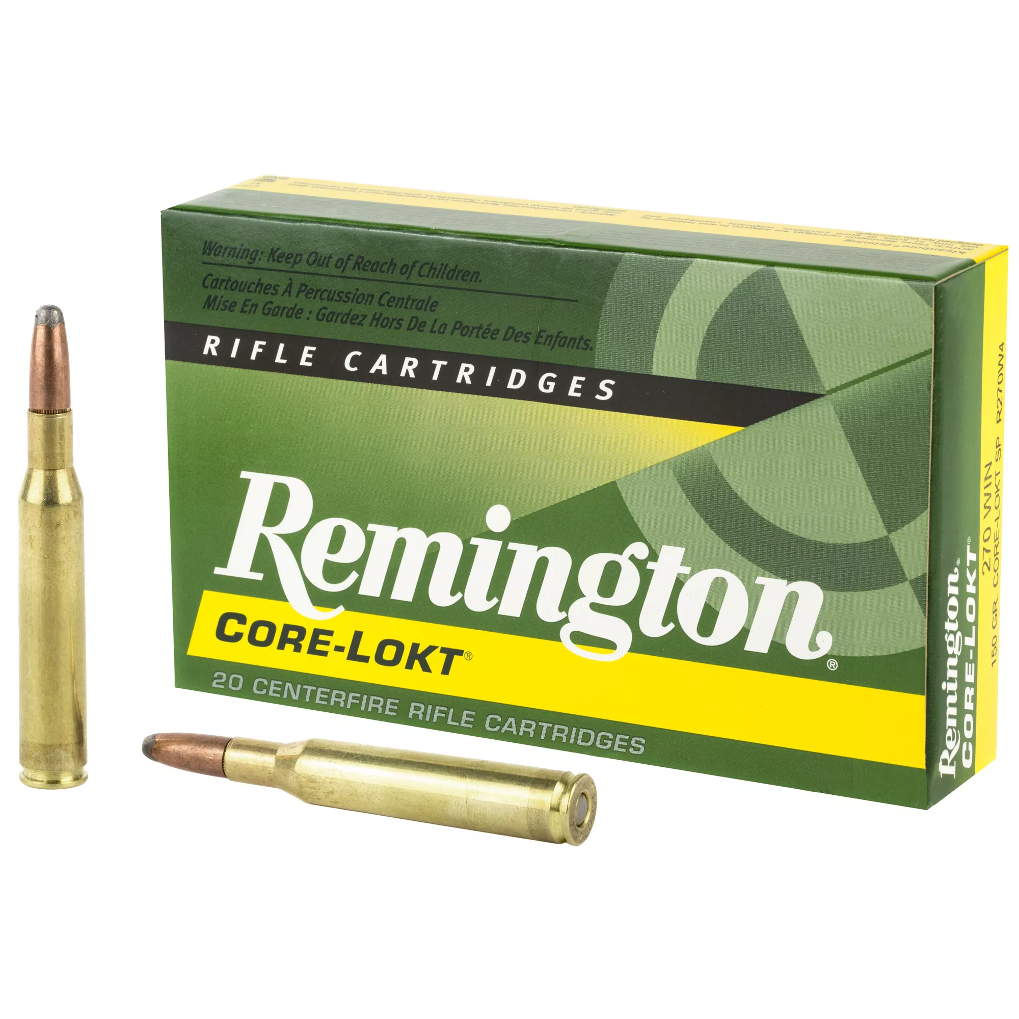 Rem 270win 150gr Sp Cl 20/200