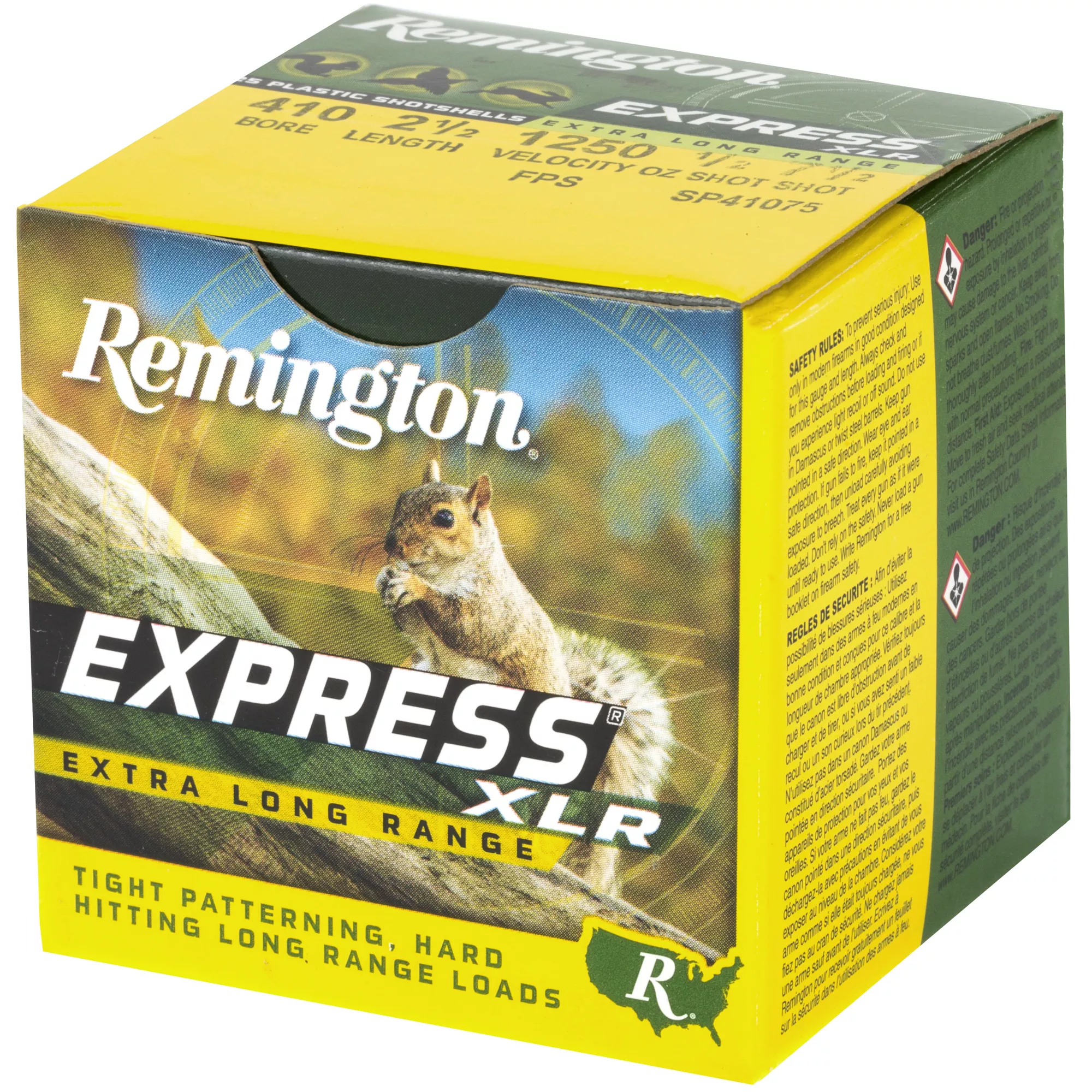 Rem Exp Lr .410ga 2.5" # 7.525/250