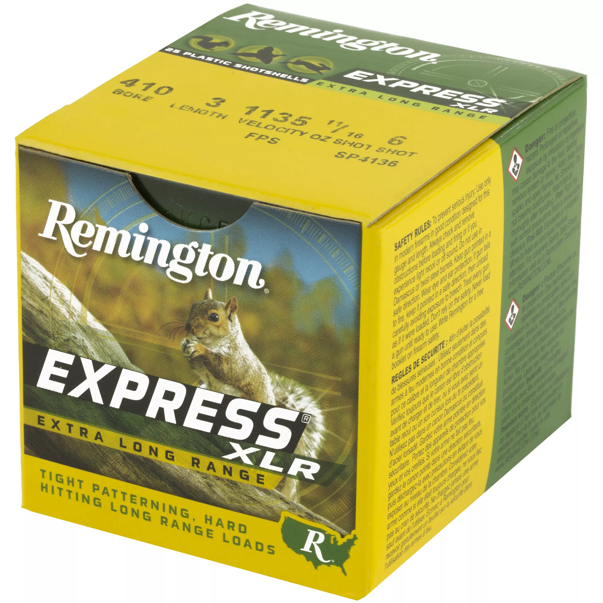 Rem Exp Lr .410ga 3" # 6 25/250