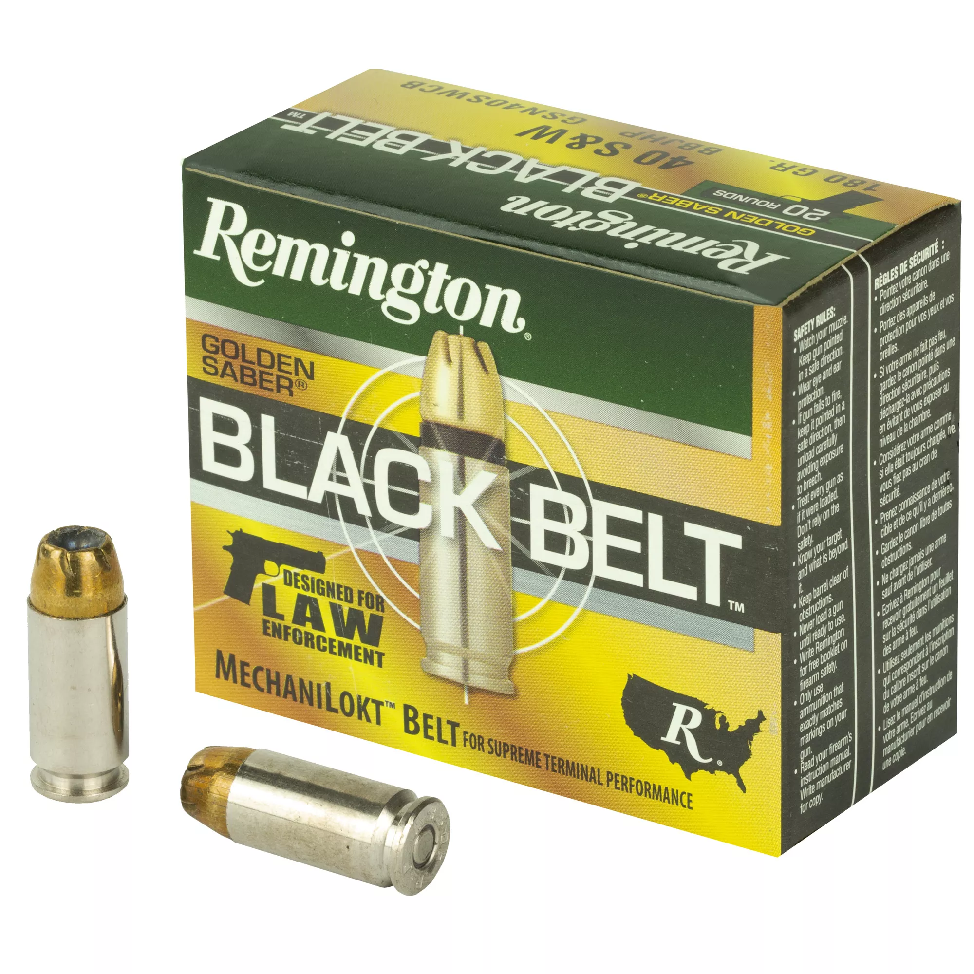Rem Gs Black Belt 40sw 180gr 20/500