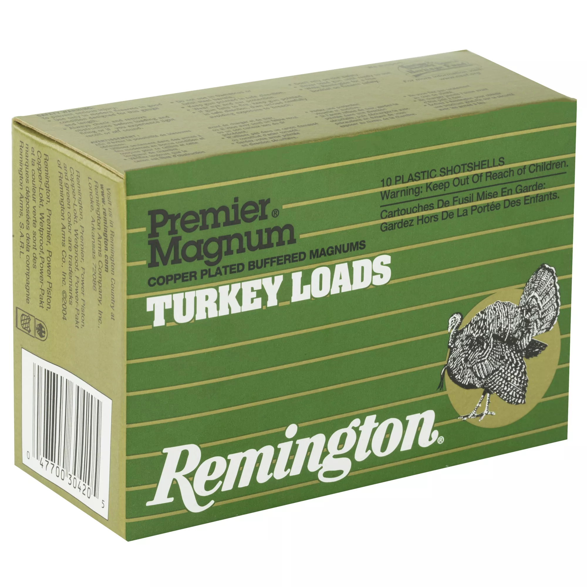 Rem Prem Mag Turkey 12ga 3" #4 10/