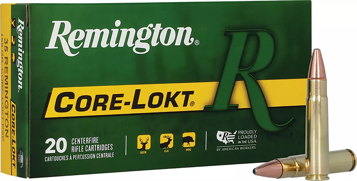 Remington Ammunition 21491 Core-Lokt35Rem 150gr Soft Point Core-Lokt 20 Per Box/10 Case