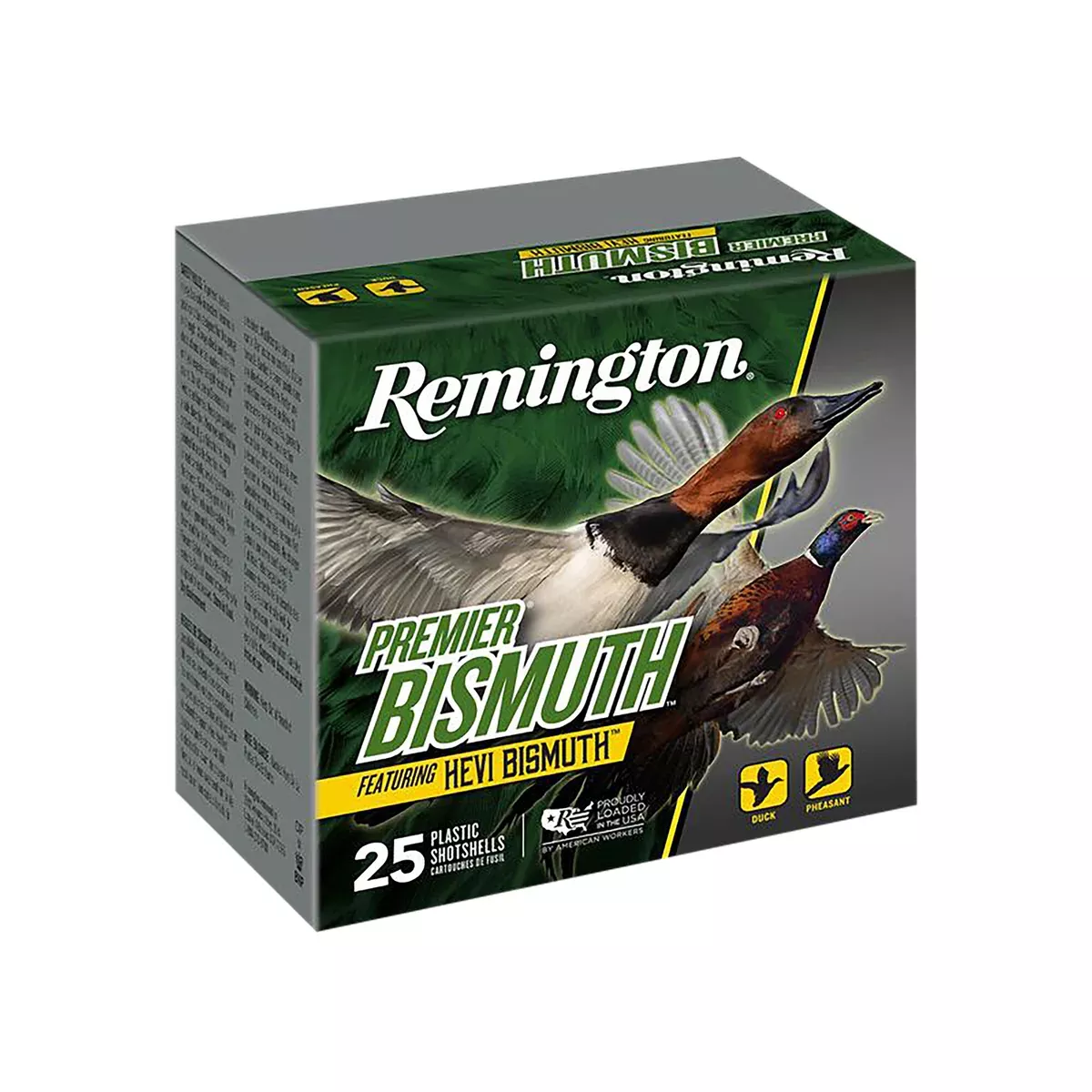 Remington Ammunition R20507 Premier Bismuth20Gauge 3" 1 1/4oz 2Shot 25 Per Box/10 Case