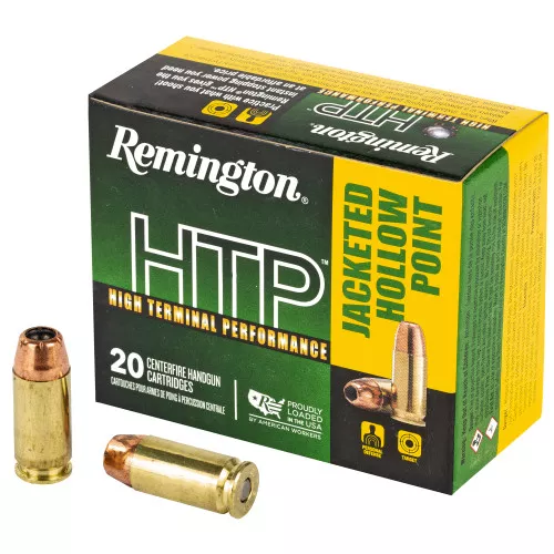 Remington - HTP 40S&W 180 Grain JHP - 20 Rds