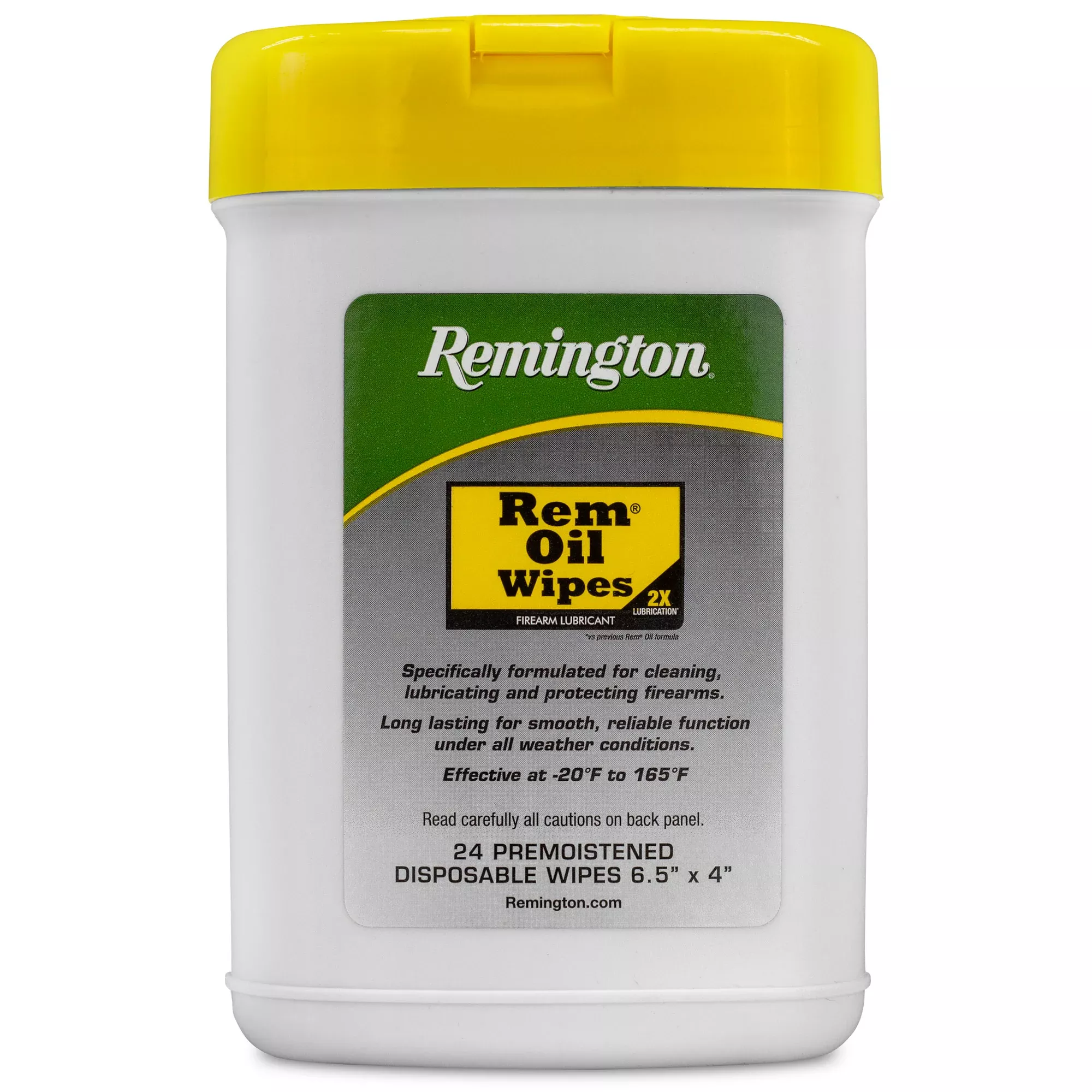 Remington REM Oil Pop-Up Wipes (24 Count) – Universal Gun Cleaning