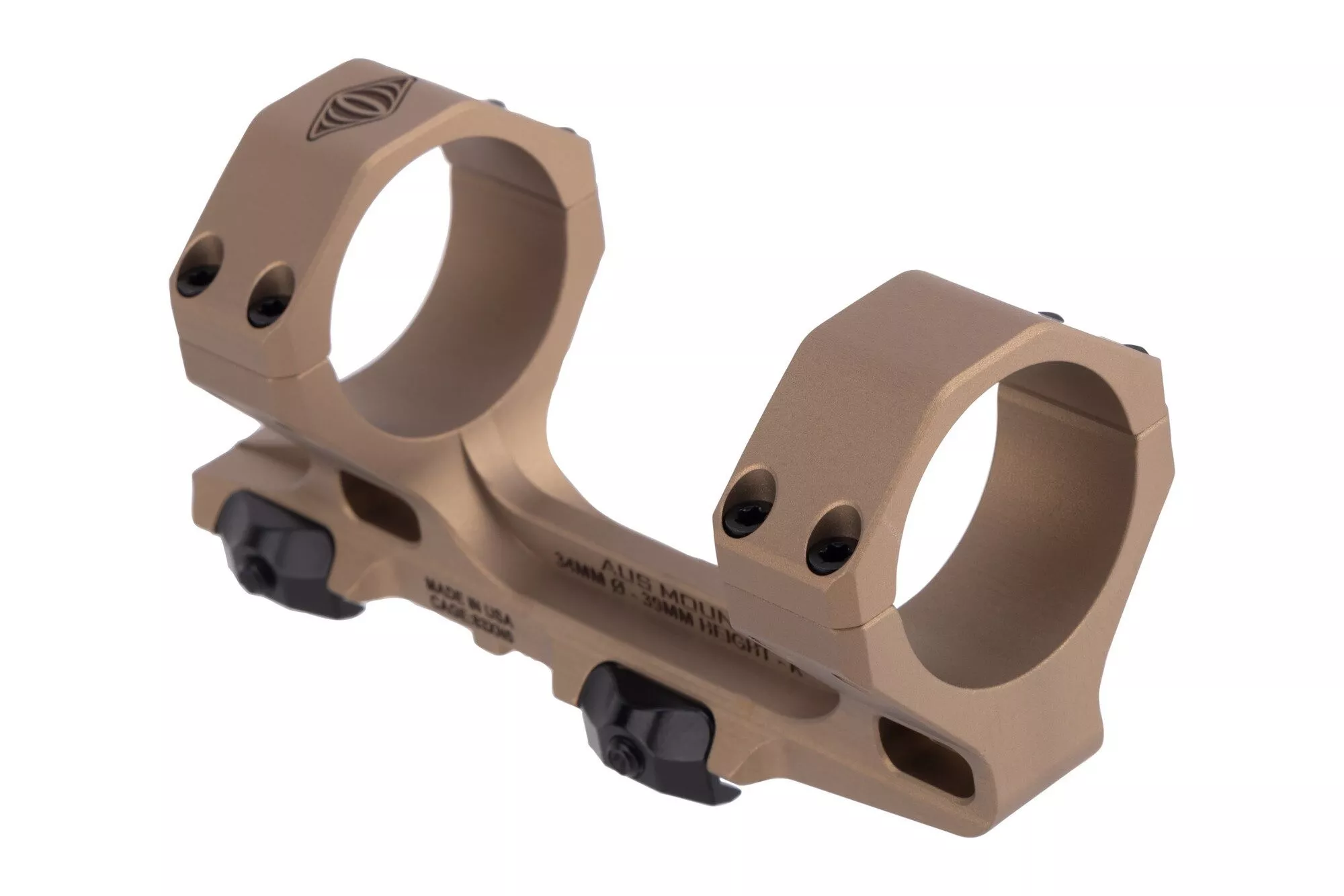 Reptilia AUS 34mm Optic Mount 1.53" Height-K Short FDE