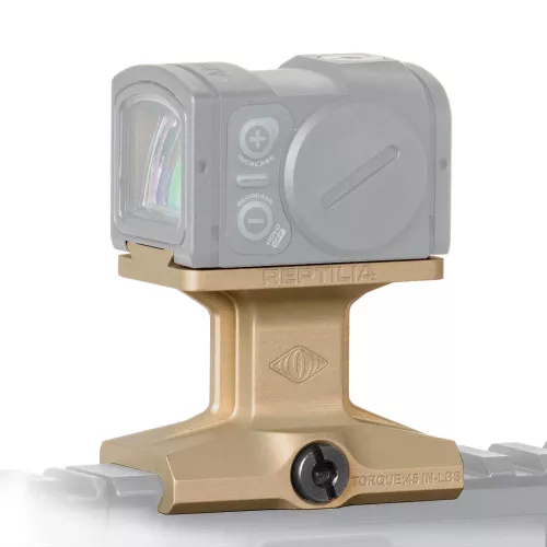 Reptilia Dot Mount for Aimpoint ACRO P1/P2 (Steiner MPS) - 1.93" Height - FDE