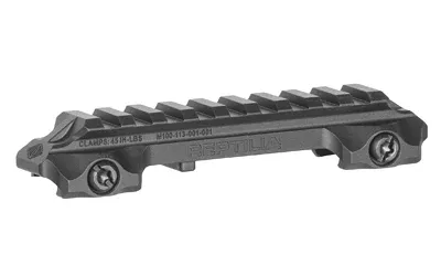 Reptilia RMU Mount 9 Slot .625" Black – Direct Attach Accessory Rail