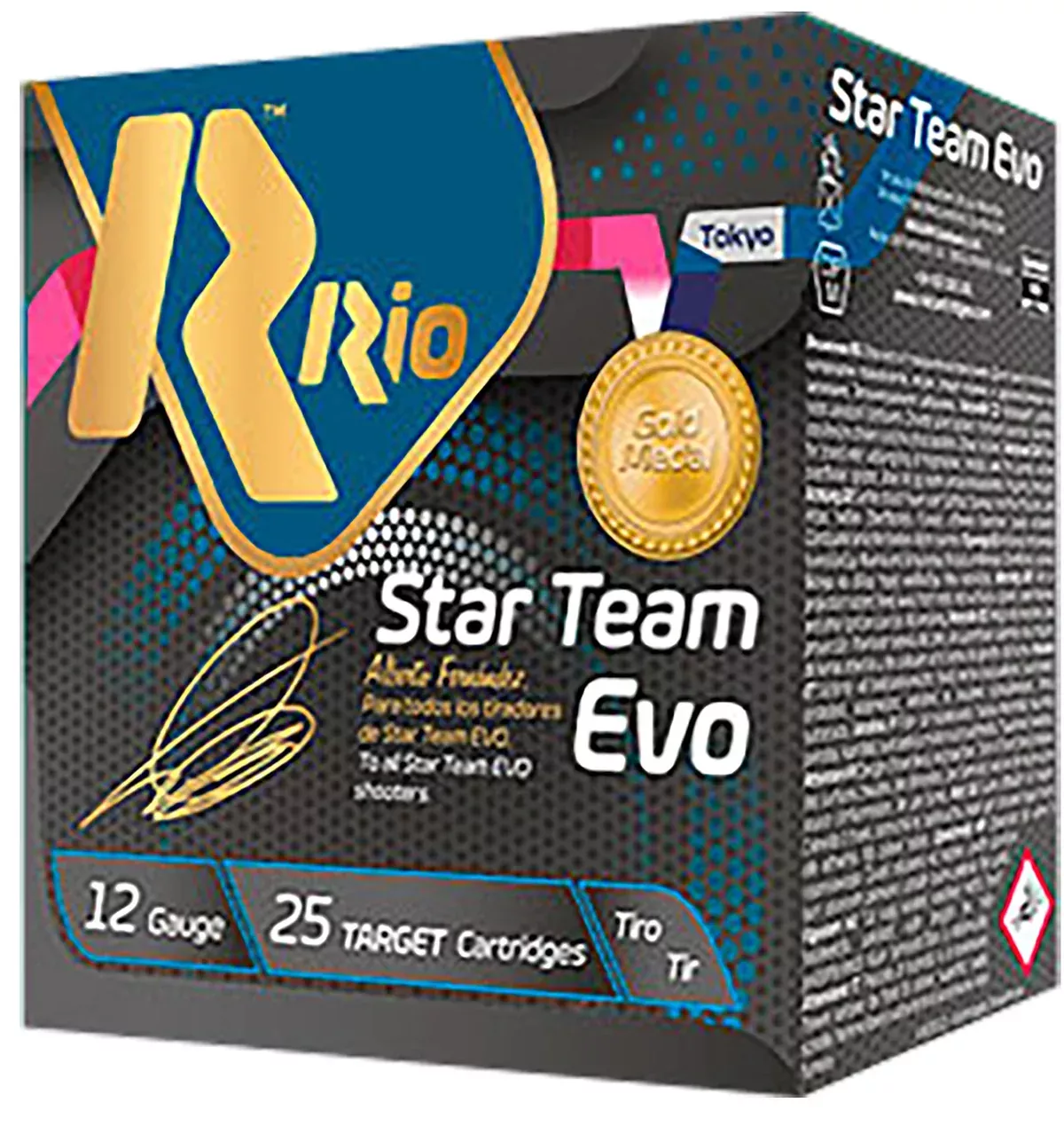 Rio Ammunition ST2875 Star Team EVO12Gauge 2.75" 1oz 7.5Shot 25 Per Box/10 Case