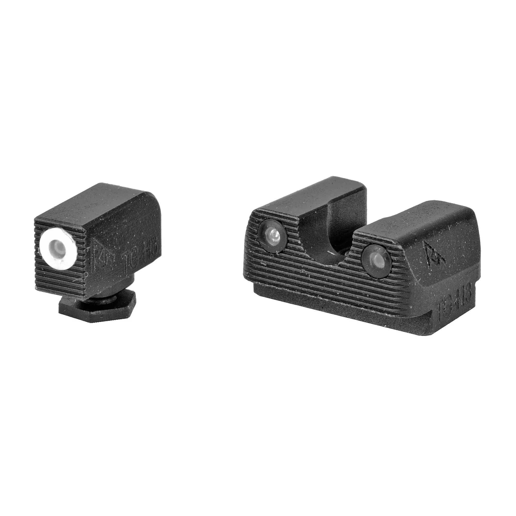Rival Arms Tritium Night Sights for Glock MOS 17/19 – Orange Front Dot
