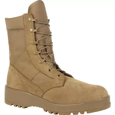 Rocky RKC057 Entry Level Hot Weather 8" Military Boots, Coyote Brown