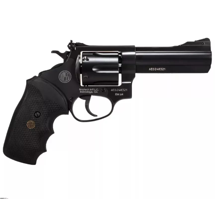 Rossi RM64 Revolver .357 Mag / .38 Special P 4 Inch Black 6 Rds 2-RM641 from ELK CO AMMO&ARMS INC near Saint Marys, Pennsylvania, USA