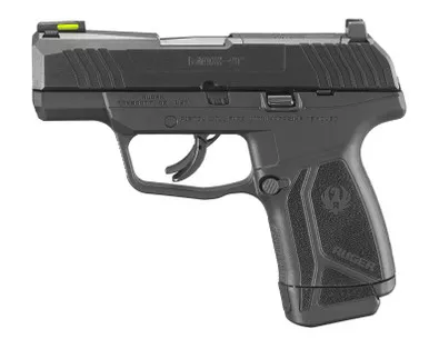 Ruger 3503 Max-9 Pro Optic Ready 9mm Luger 3.20" 10+1,12+1 Black Black Oxide Steel Slide Black Polymer Grip