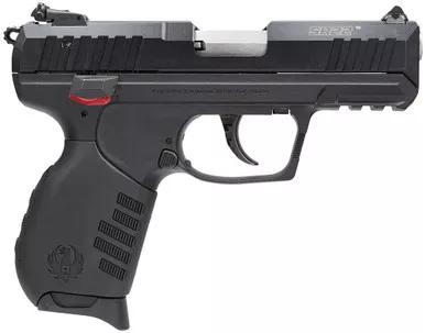 Ruger 3600 SR22 22 LR 3.50" 10+1 Black Black Anodized Aluminum Slide Black Polymer Grip