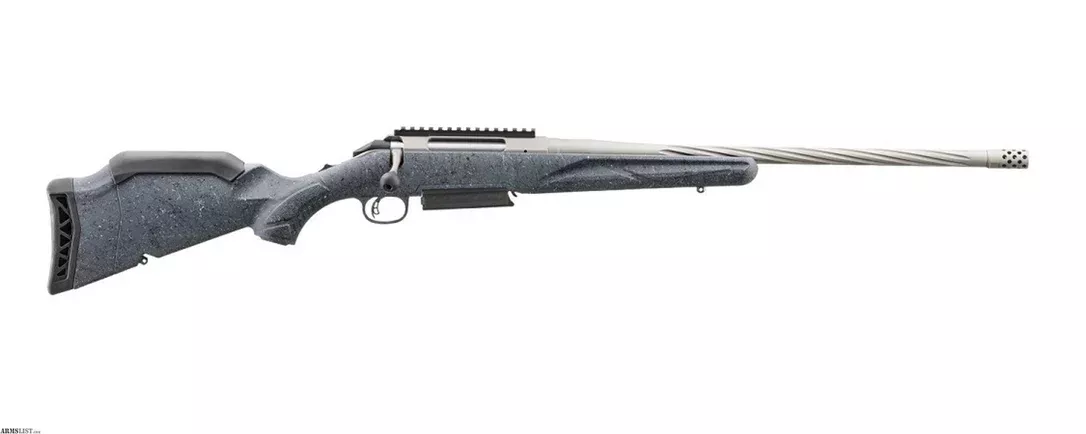 Ruger American Rifle Gen II .300 Win Mag 20 Inch GMG / Gray Splatter 46915 from ELK CO AMMO&ARMS INC near Saint Marys, Pennsylvania, USA
