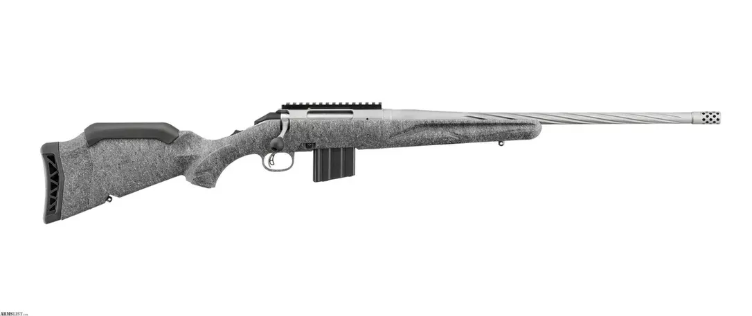 Ruger American Rifle Generation II .350 Legend 20 Inch GMG / Gray Splatter 46906 from ELK CO AMMO&ARMS INC near Saint Marys, Pennsylvania, USA