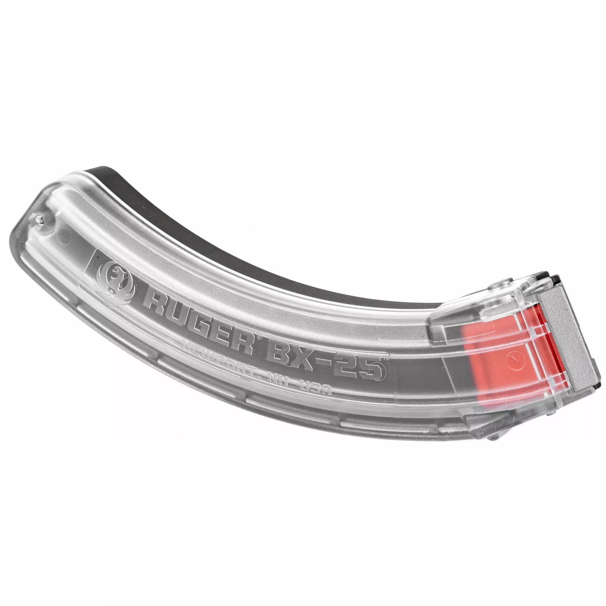 Ruger BX-25 10/22 .22 LR 25-Round Magazine – Clear Sides
