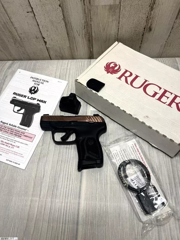 RUGER LCP MAX .380 AUTO from Armed Gun Barn near Levelland, Texas, USA