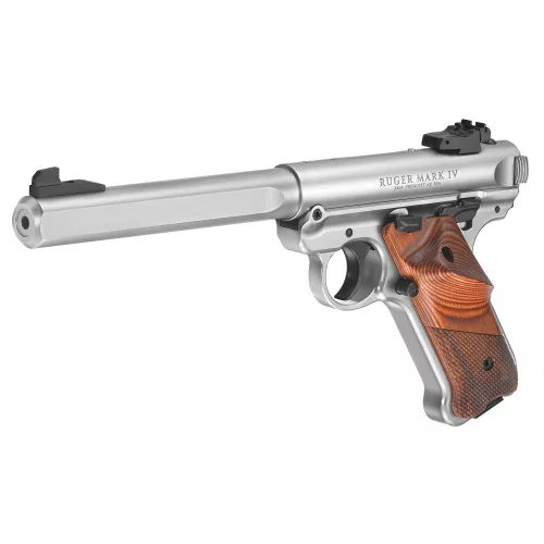 Ruger Mark IV Competition Stainless .22LR 6.9" Pistol
