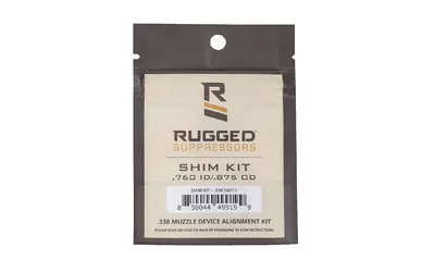 Rugged Suppressors Shim Kit - Fits 3/4x24 or M18x51