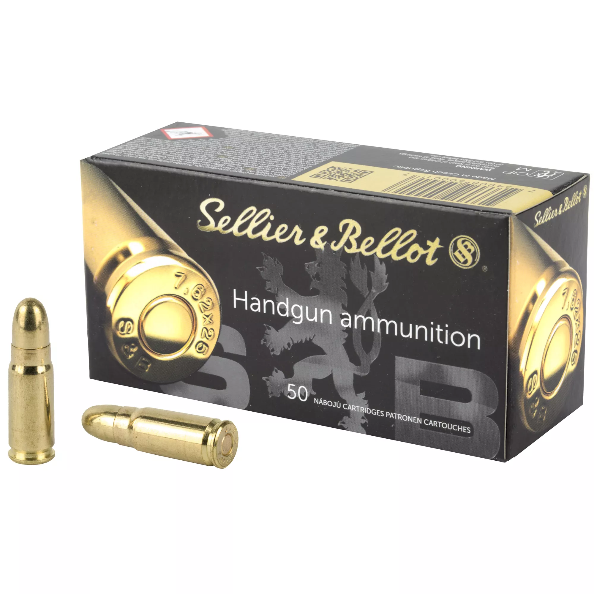 S&b 7.62x25 85gr Fmj 50/1500