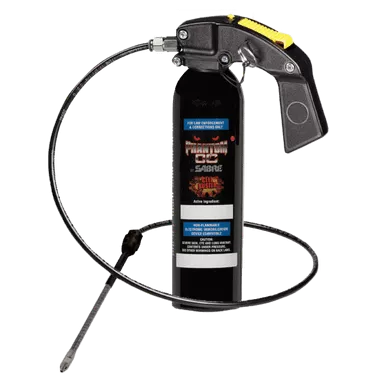 Sabre Red 92PTM60-PWH Phantom Evaporating Fog Delivery Cell Buster w/ Hose & Puncture Wand (MK-9) Pepper Spray, 1.33% MC, 16.0 Ounces