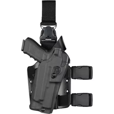 Safariland Model 6355RDS ALS Tactical Holster w/ Quick-Release for Glock 19 45 MOS w/ SureFire XVL2