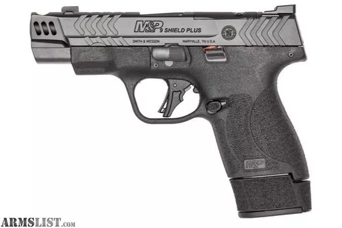**SALE** SMITH & WESSON SHIELD PLUS CC 9MM 4″ 15+1 CARRY COMP PERFORMANCE CENTER from KG Gun Works near Clearwater, Wichita, KS