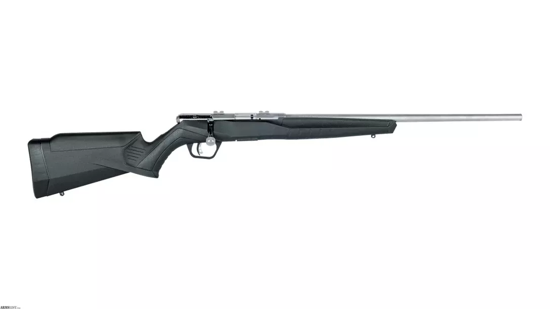Savage Arms Model B22 FV Stainless .22 LR 21 Inch 10 Rounds 70202 from ELK CO AMMO&ARMS INC near Saint Marys, Pennsylvania, USA