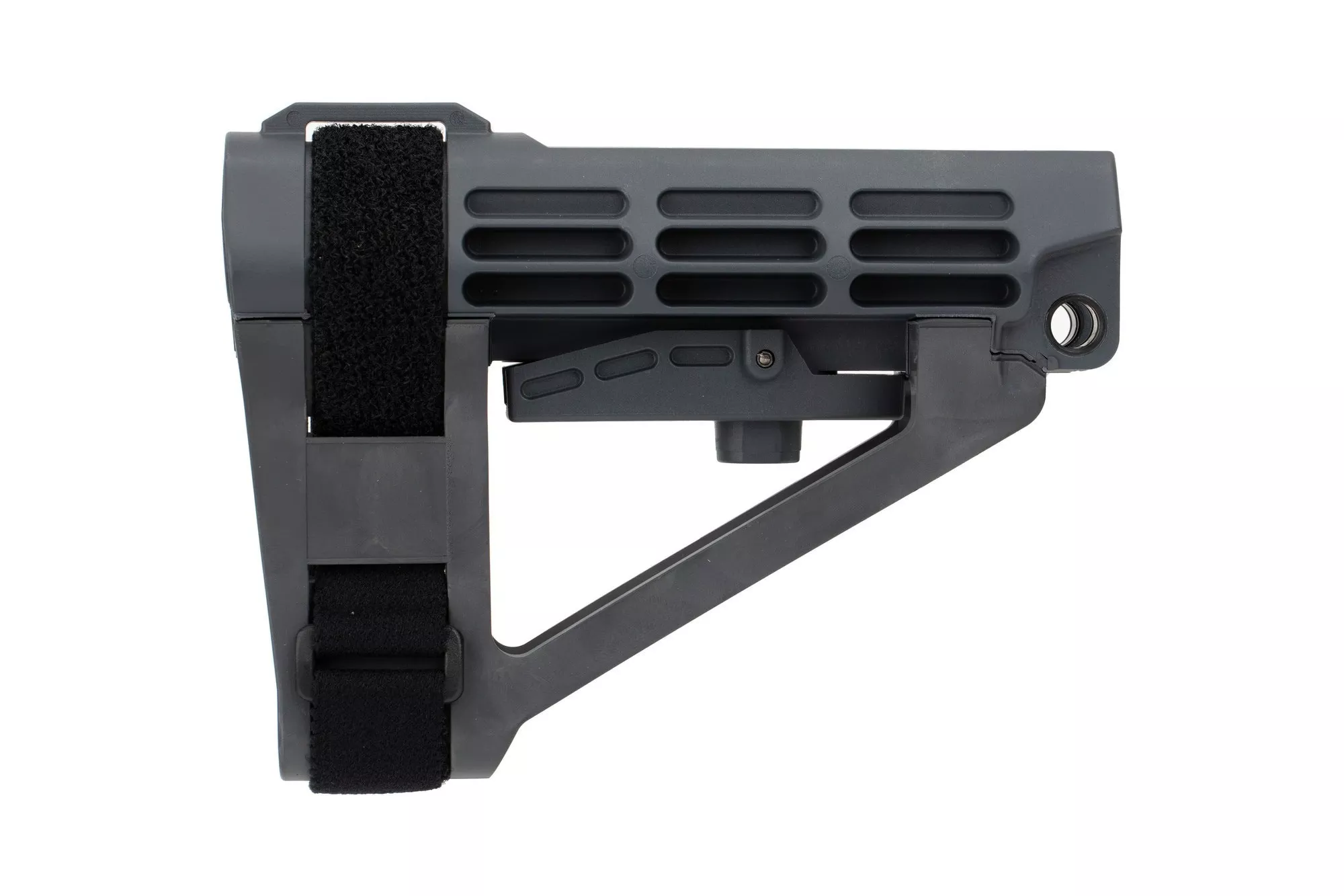 SB Tactical SBA4 AR Pistol Stabilizing Brace Stealth Grey No Receiver Extension