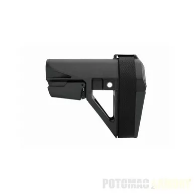 SB Tactical SBA5 Pistol Brace for AR Buffer Tubes - Black