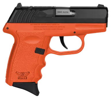 SCCY CPX-3 RDR .380 ACP 3.10" 10+1 Orange/Black Pistol