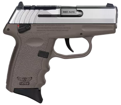 SCCY CPX-4 380 ACP 2.96" BARREL 10RD FDE FRAME/STAINLESS SLIDE MS