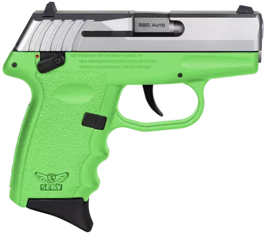 Sccy Industries Cpx-4, 380 ACP 2.96" 10rd Lime Sccy Cpx-4ttlg Tt Slide Grp Sft