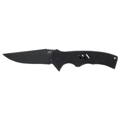 Schrade 1182624 Sentiment Liner Lock Folding Knife 3.75" AUS-8 Clip Point Blade, Black G10 Handle