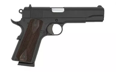 SDS Imports Tisas 45acp 5" 8rd Black/Wood 1911 Stakeout