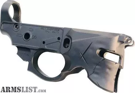 Sharp Bros Overthrow AR-15 StrippedBillet lower from Legion Weaponry Inc. near Wichita, KS