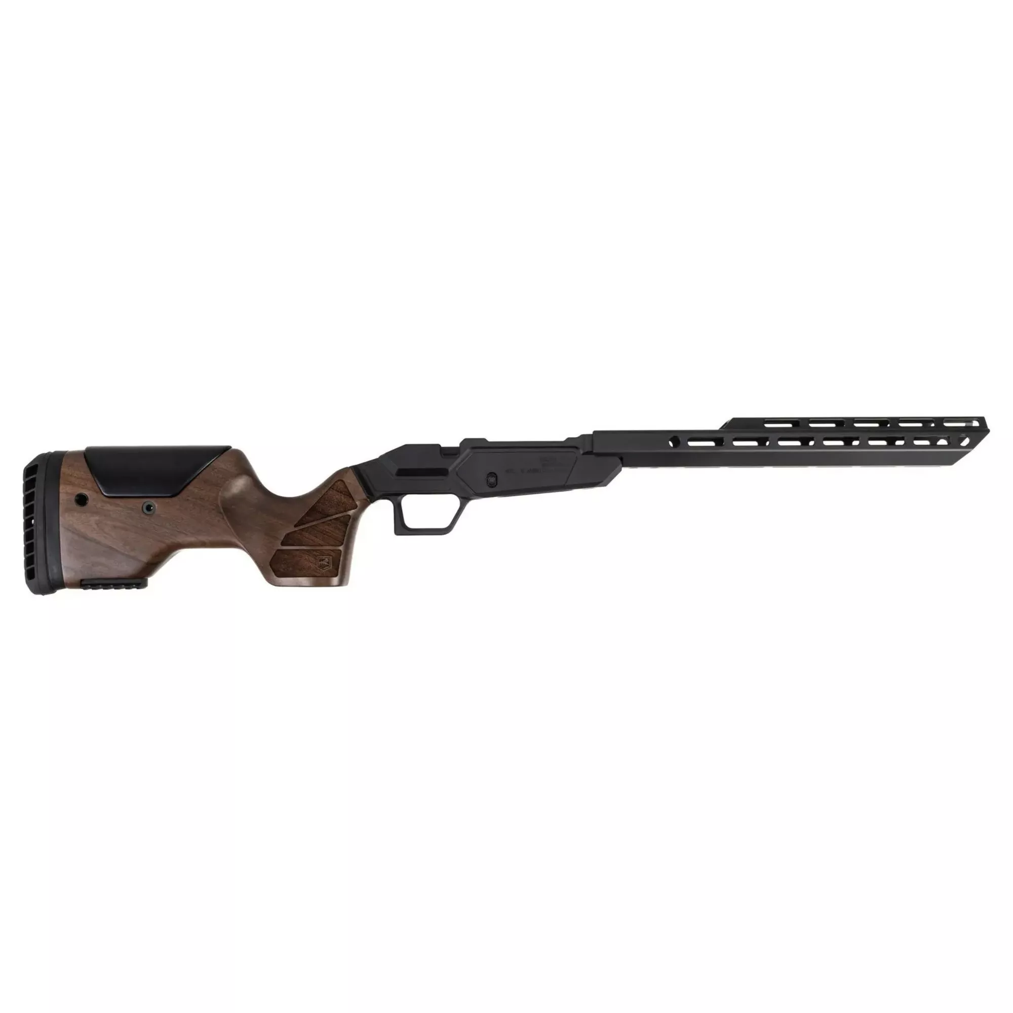 Sharps Ruger American STANAG Heatseeker Select Chassis w/Walnut Buttstock