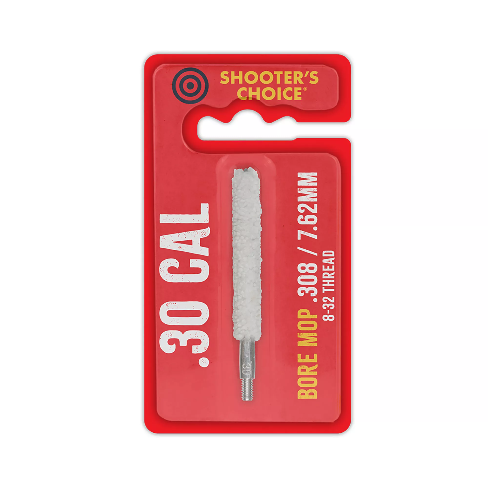 Shooter's Choice Mop 3" for .30Cal 8-32 Threads