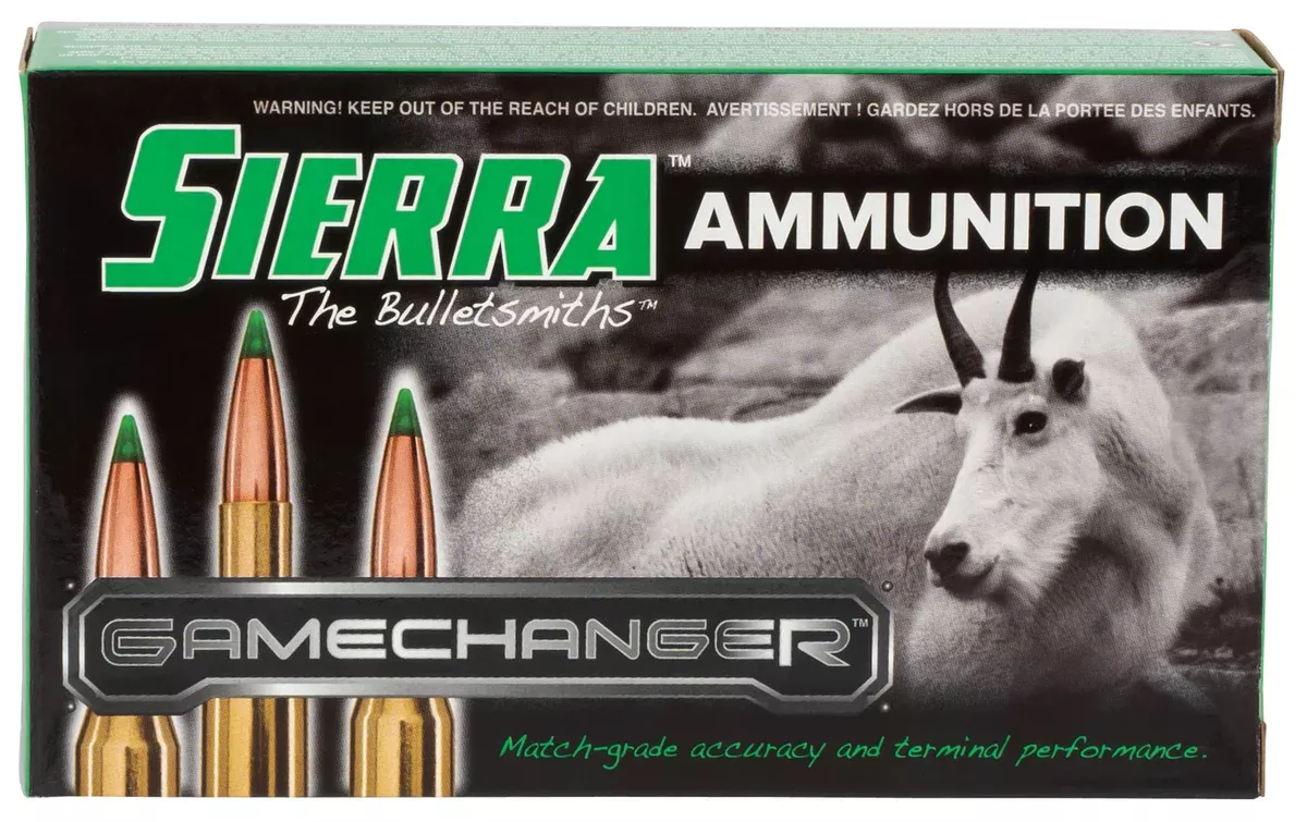 Sierra A455008 GameChanger7mmRemMag 150gr Sierra Tipped GameKing 20 Per Box/10 Case