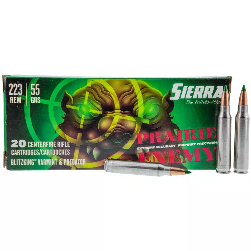 Sierra Prairie Enemy - 223 Rem 55Gr BlitzKing - 20 Rds