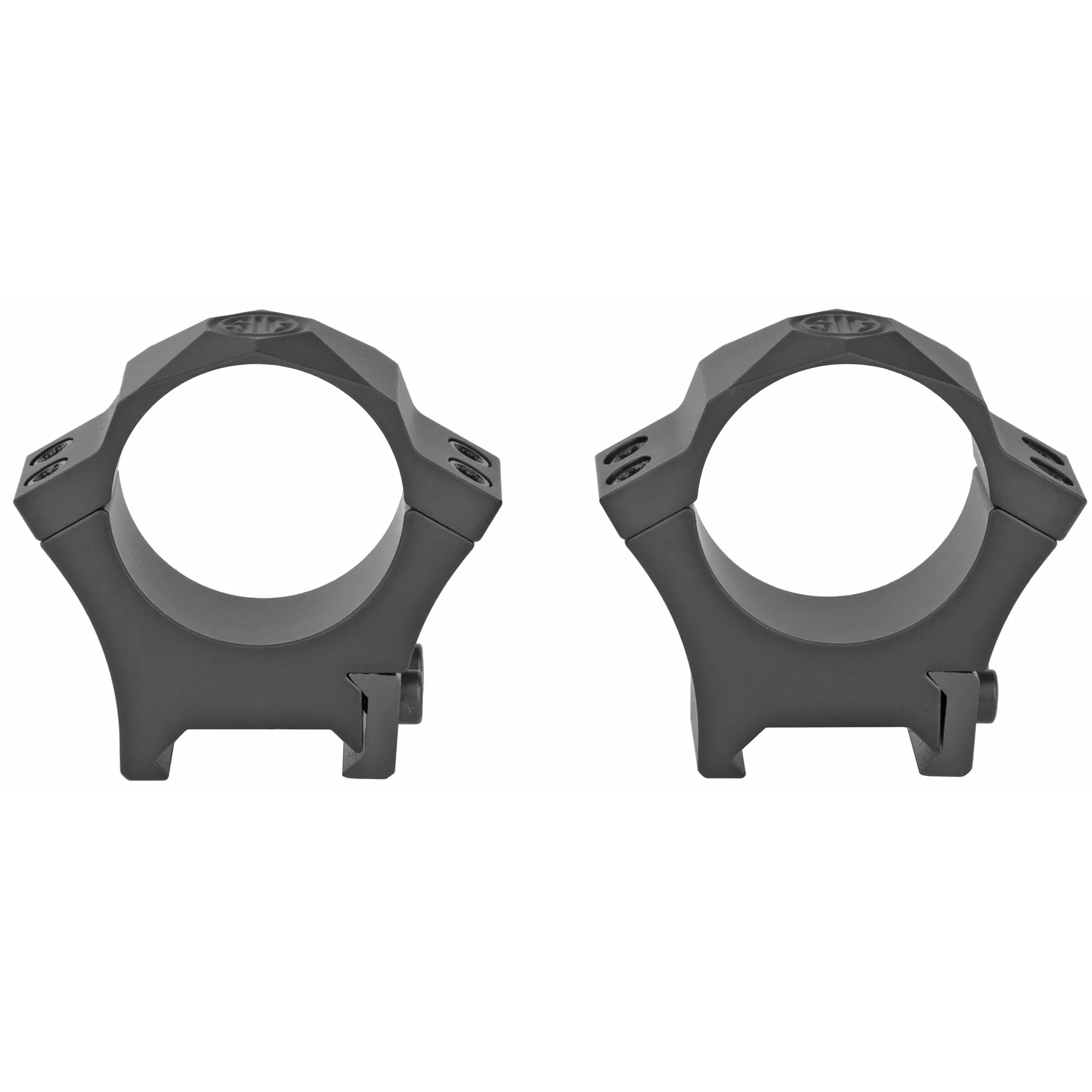 Sig Alpha Hunting 30mm Rings Med Blk